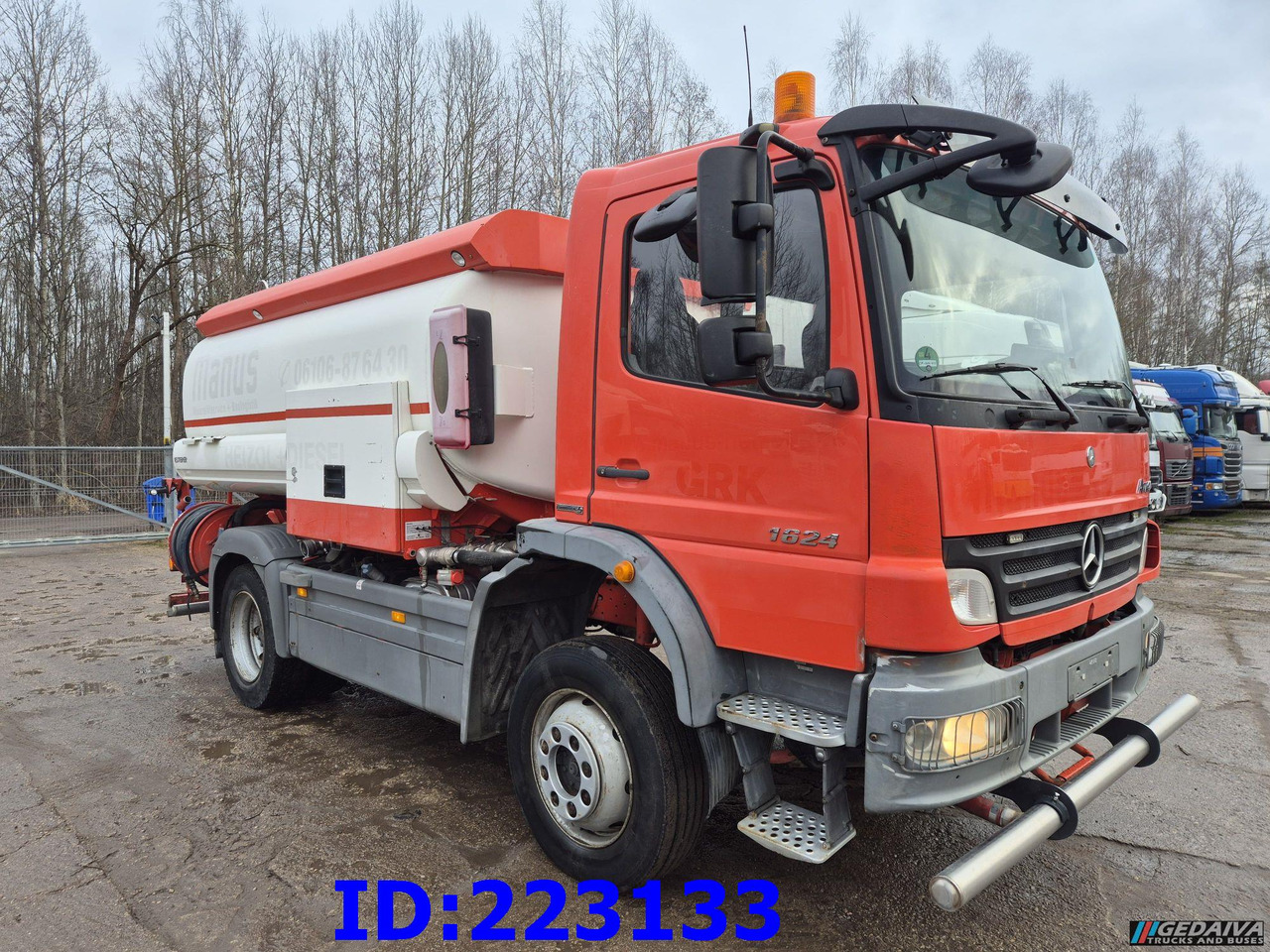 MERCEDES-BENZ Atego 1624 - 4X4 - Water tank - Euro5 - Camión cisterna: foto 4 MERCEDES-BENZ Atego 1624 - 4X4 - Water tank - Euro5 - Camión cisterna: foto 4