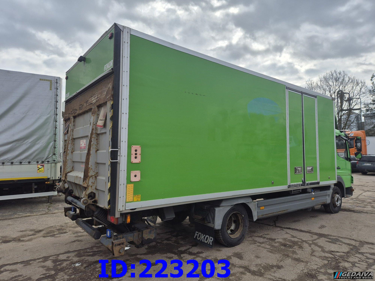 MERCEDES-BENZ Atego 818 4x2 Euro5 Manual - Camión caja cerrada: foto 5 MERCEDES-BENZ Atego 818 4x2 Euro5 Manual - Camión caja cerrada: foto 5
