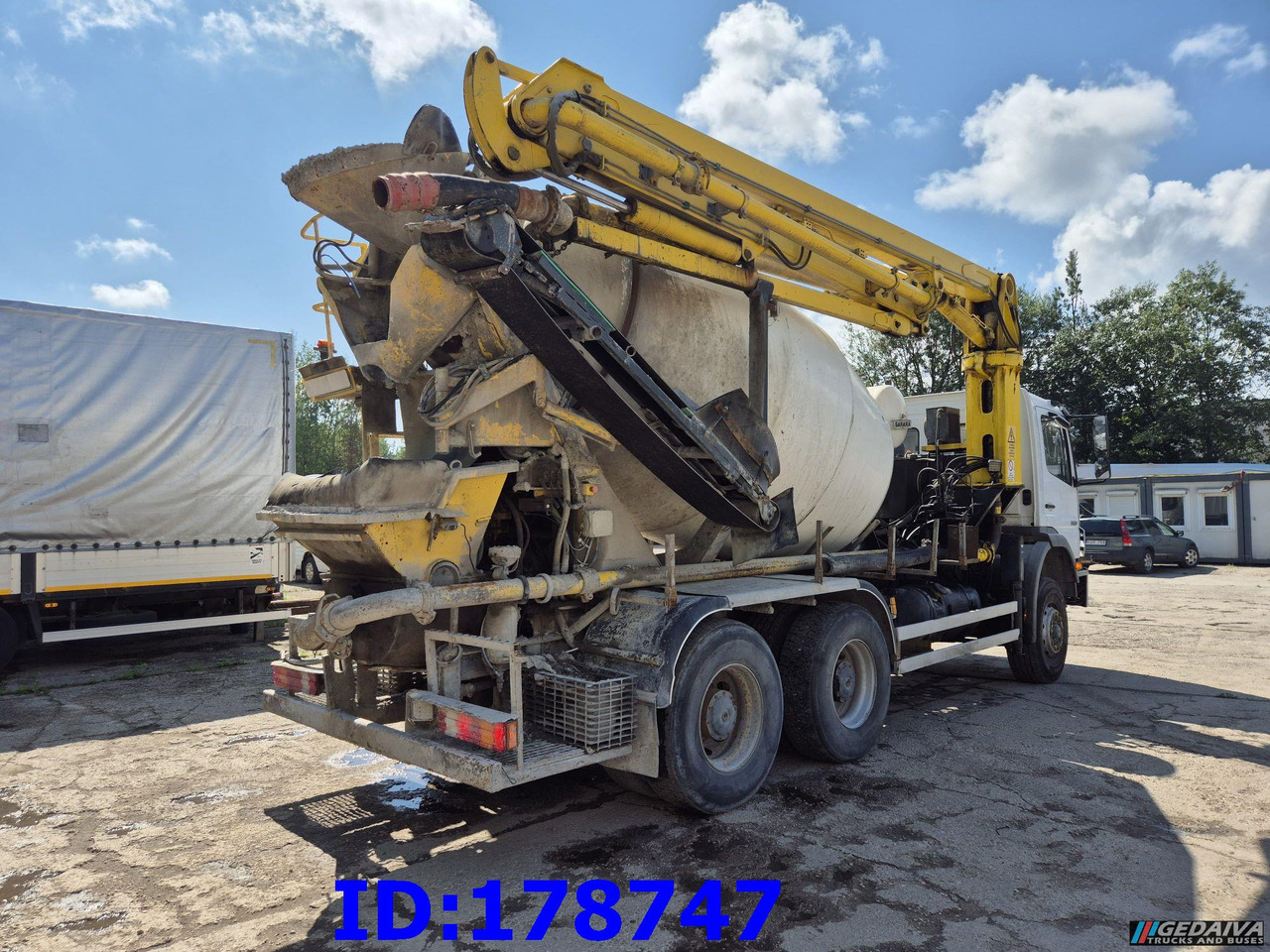 MERCEDES-BENZ Axor 2633 6x4 Schwing 750 - Bomba de hormigón: foto 5 MERCEDES-BENZ Axor 2633 6x4 Schwing 750 - Bomba de hormigón: foto 5