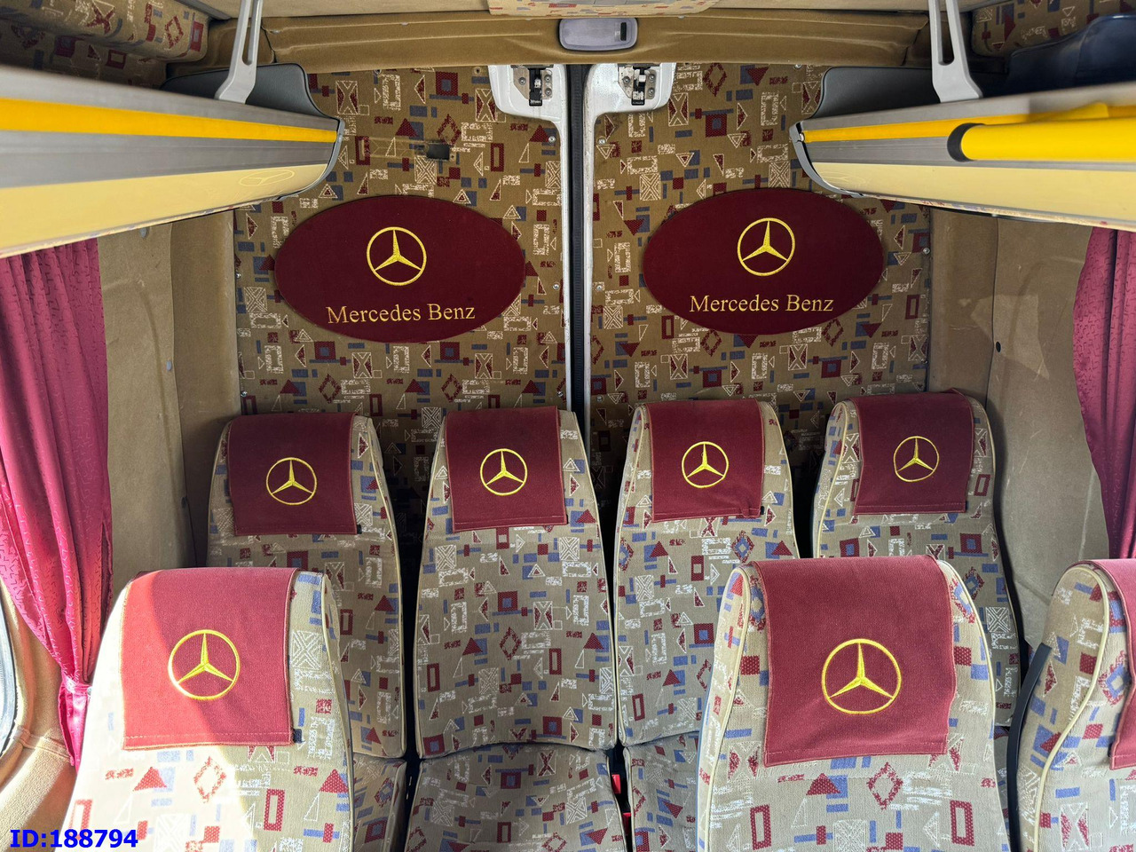 Minibús, Furgoneta de pasajeros MERCEDES-BENZ Sprinter 518 -  Kasten VIP - 20 Seater: foto 16