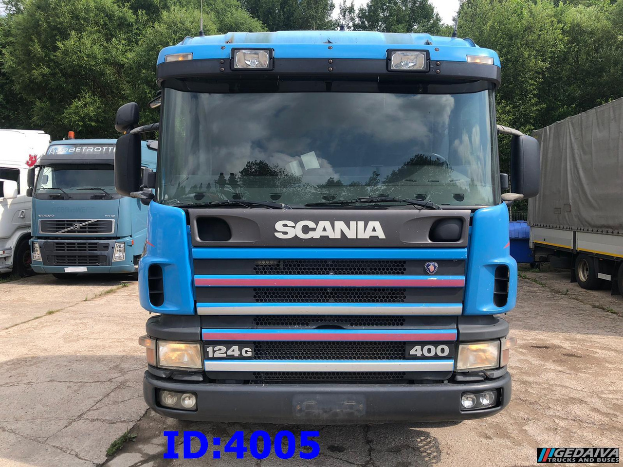 SCANIA 124 400 8x4 - Camión con equipo de cable: foto 2 SCANIA 124 400 8x4 - Camión con equipo de cable: foto 2