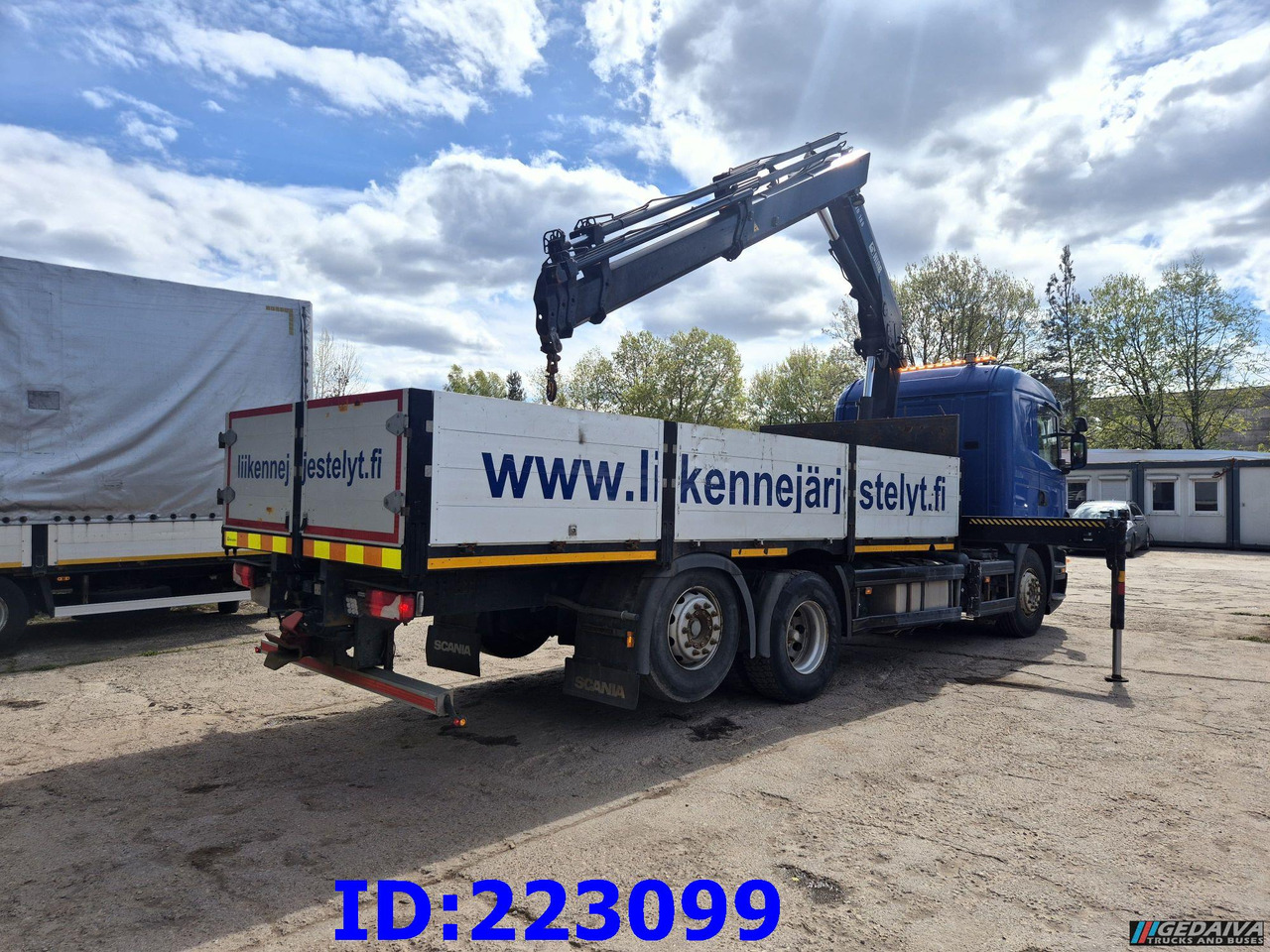 SCANIA G440 6x2 + Crane HIAB X-Hiduo 188 - Camión caja abierta: foto 5 SCANIA G440 6x2 + Crane HIAB X-Hiduo 188 - Camión caja abierta: foto 5