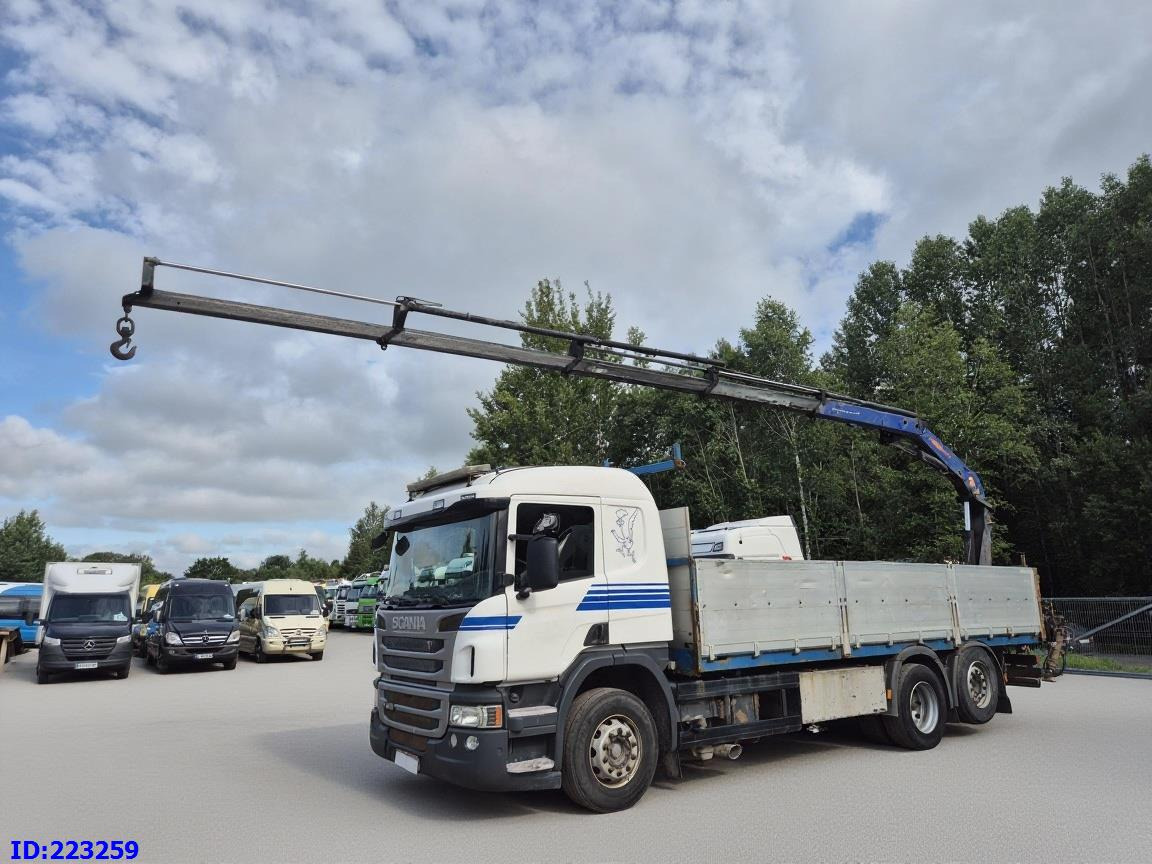 SCANIA P450 6x2 Steering axle Euro6 + PM 13.5SP - Camión caja abierta: foto 2 SCANIA P450 6x2 Steering axle Euro6 + PM 13.5SP - Camión caja abierta: foto 2