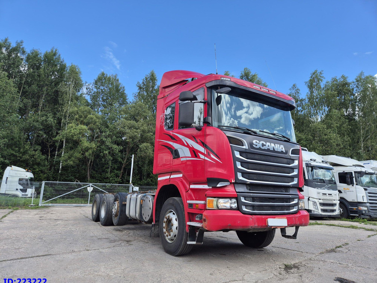 SCANIA R620 - 8x4 - Steering axle - Camión chasis: foto 4 SCANIA R620 - 8x4 - Steering axle - Camión chasis: foto 4