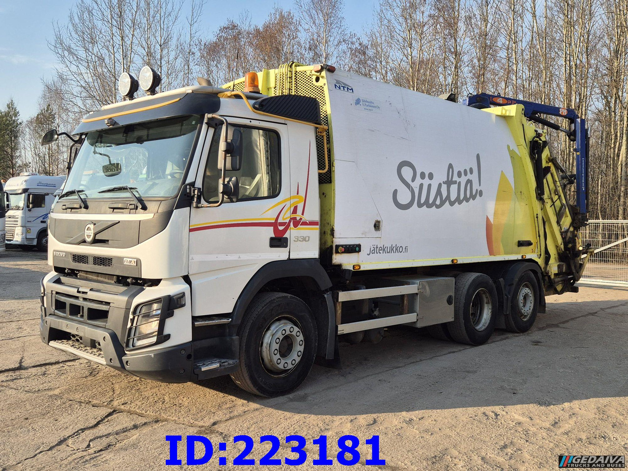 VOLVO FMX 11 330HP 6x2 (Steering axel) - Euro6 - Camión de basura: foto 1 VOLVO FMX 11 330HP 6x2 (Steering axel) - Euro6 - Camión de basura: foto 1