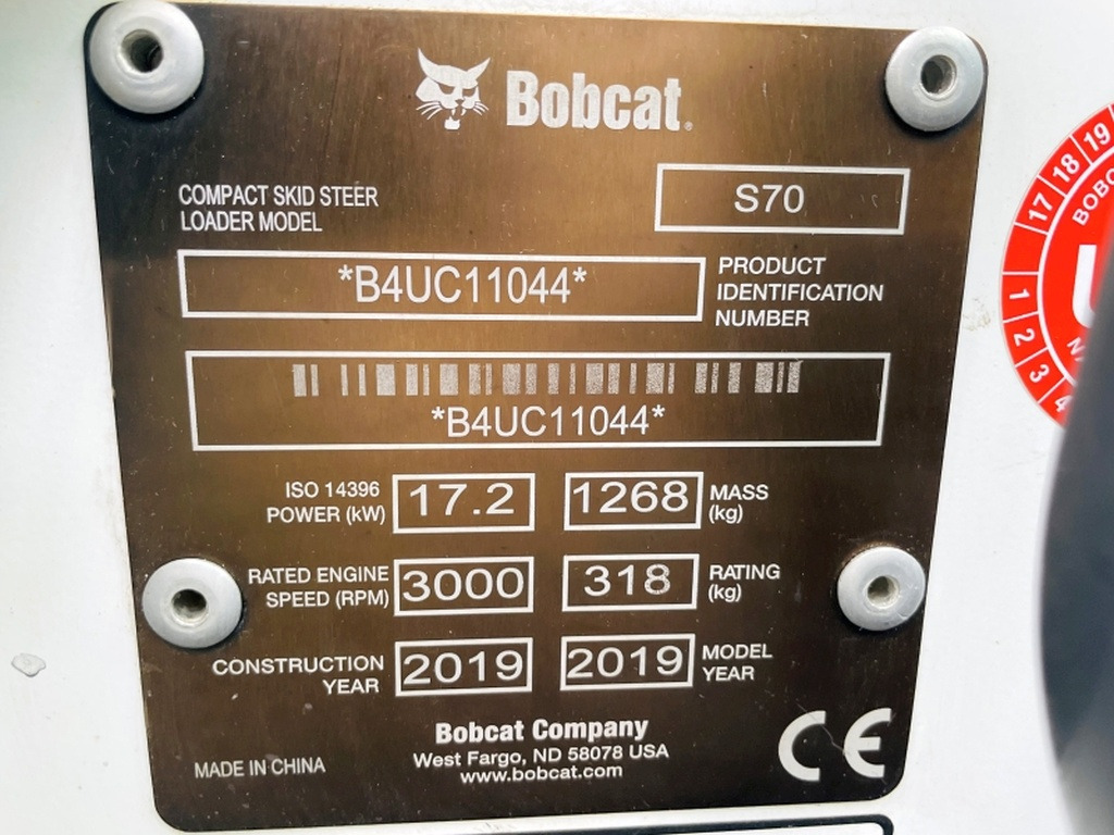 Bobcat S70 (4005) - Minicargadora: foto 4 Bobcat S70 (4005) - Minicargadora: foto 4