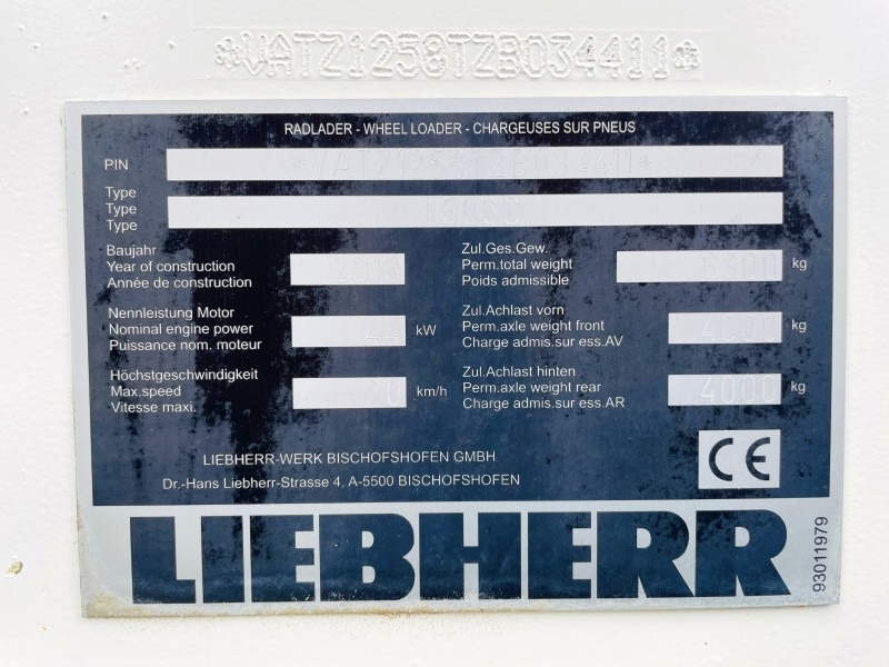 Liebherr L506C (3725) - Cargadora de ruedas: foto 3 Liebherr L506C (3725) - Cargadora de ruedas: foto 3