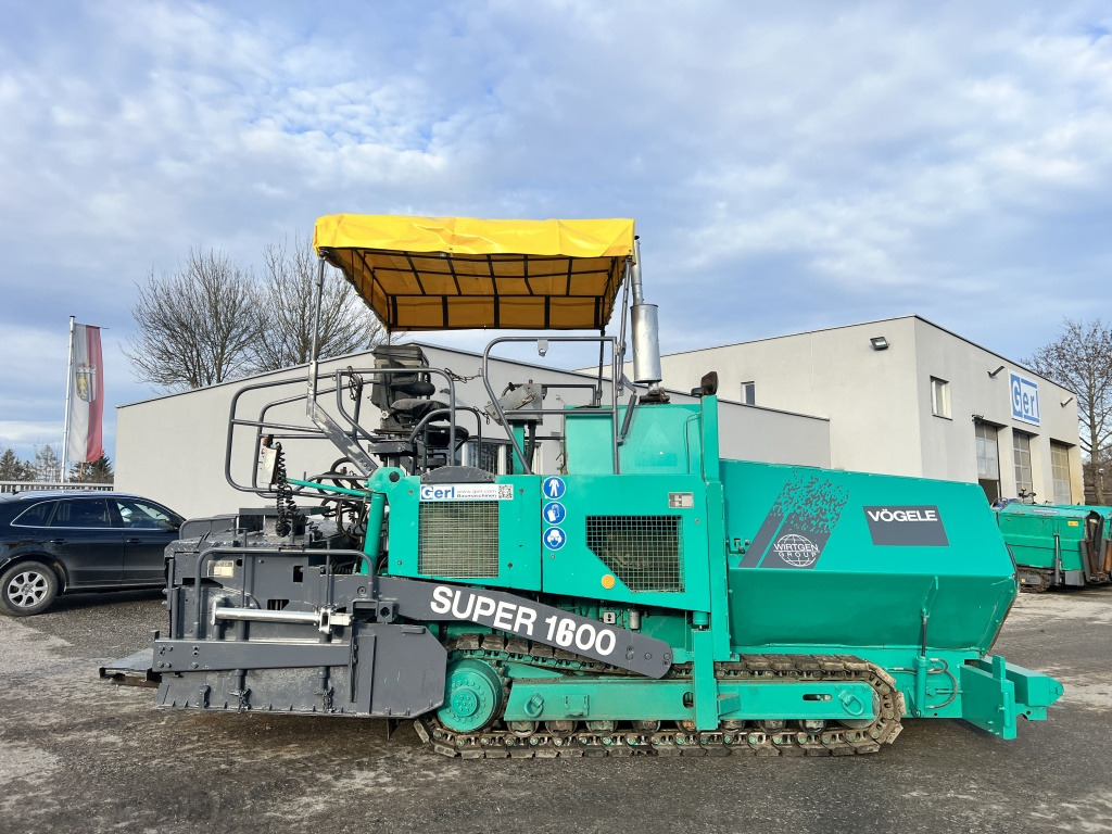 Vögele Super 1600 Typ 6-82 (111416) - Pavimentadora de asfalto: foto 4 Vögele Super 1600 Typ 6-82 (111416) - Pavimentadora de asfalto: foto 4