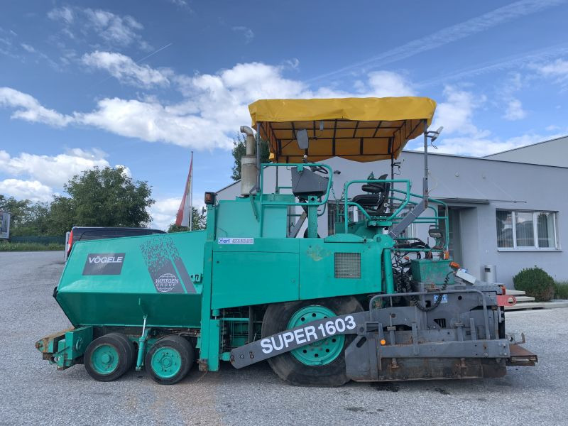 Vögele Super 1603, Typ 6-83 (109854) - Pavimentadora de asfalto: foto 1 Vögele Super 1603, Typ 6-83 (109854) - Pavimentadora de asfalto: foto 1