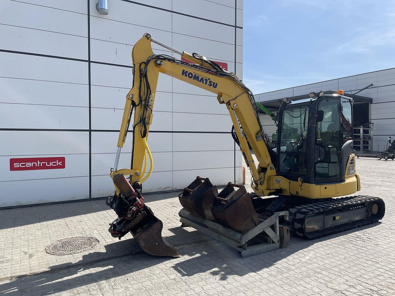 Komatsu PC55MR-5 - Miniexcavadora: foto 1 Komatsu PC55MR-5 - Miniexcavadora: foto 1
