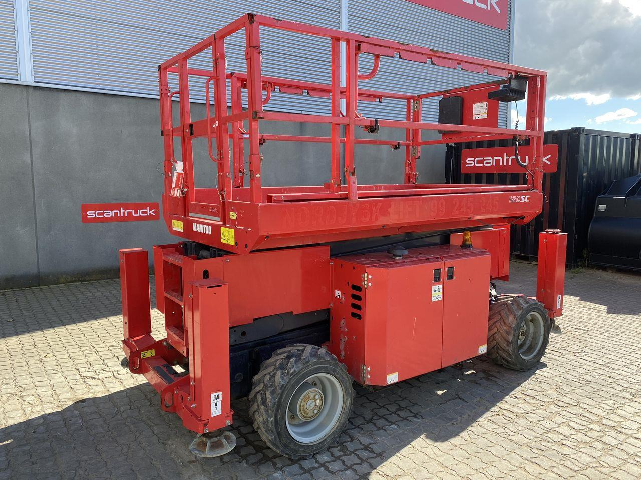 Manitou 120SC - Plataforma de tijeras: foto 1 Manitou 120SC - Plataforma de tijeras: foto 1