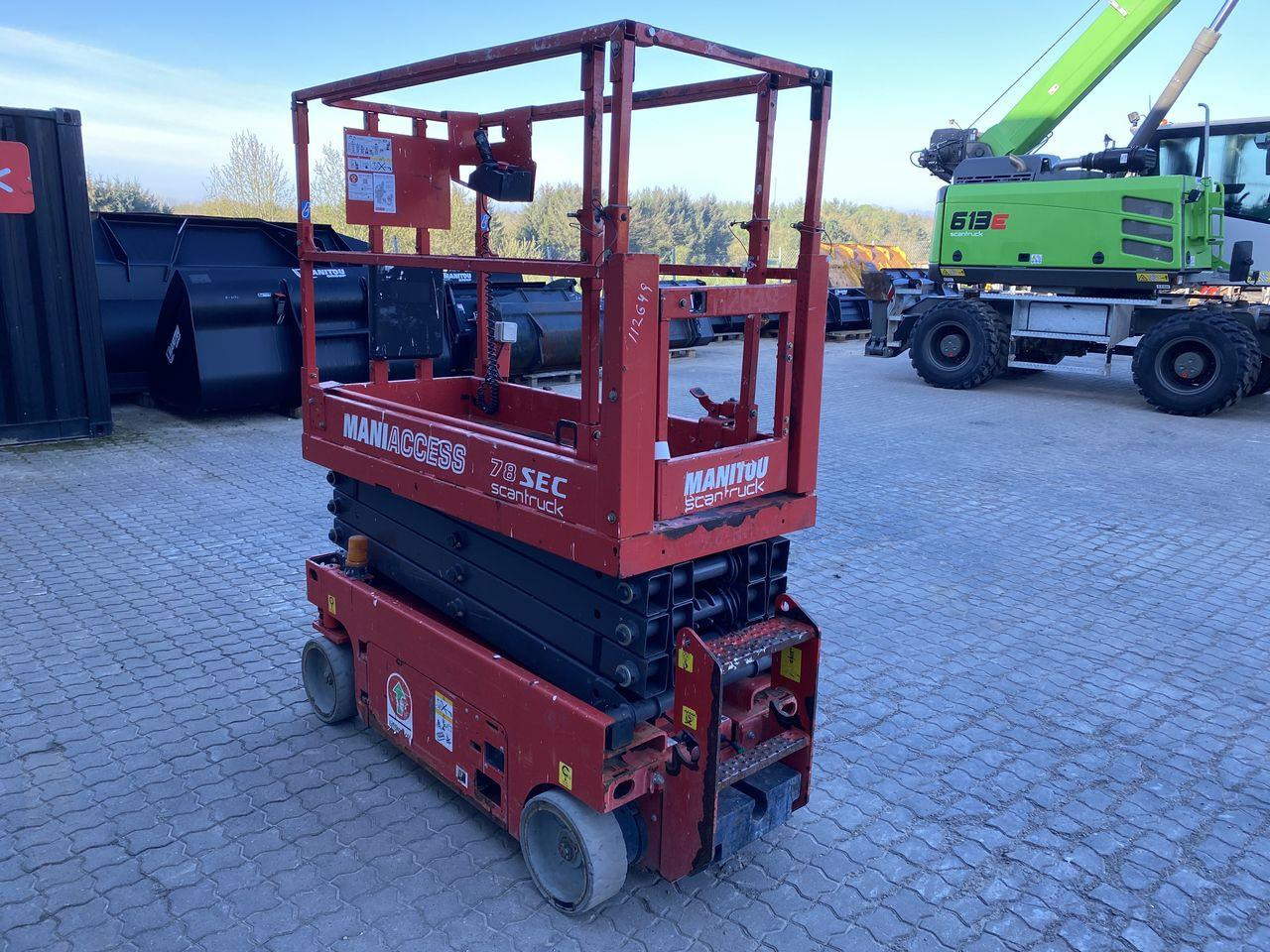 Manitou 78SEC - Plataforma de tijeras: foto 5 Manitou 78SEC - Plataforma de tijeras: foto 5