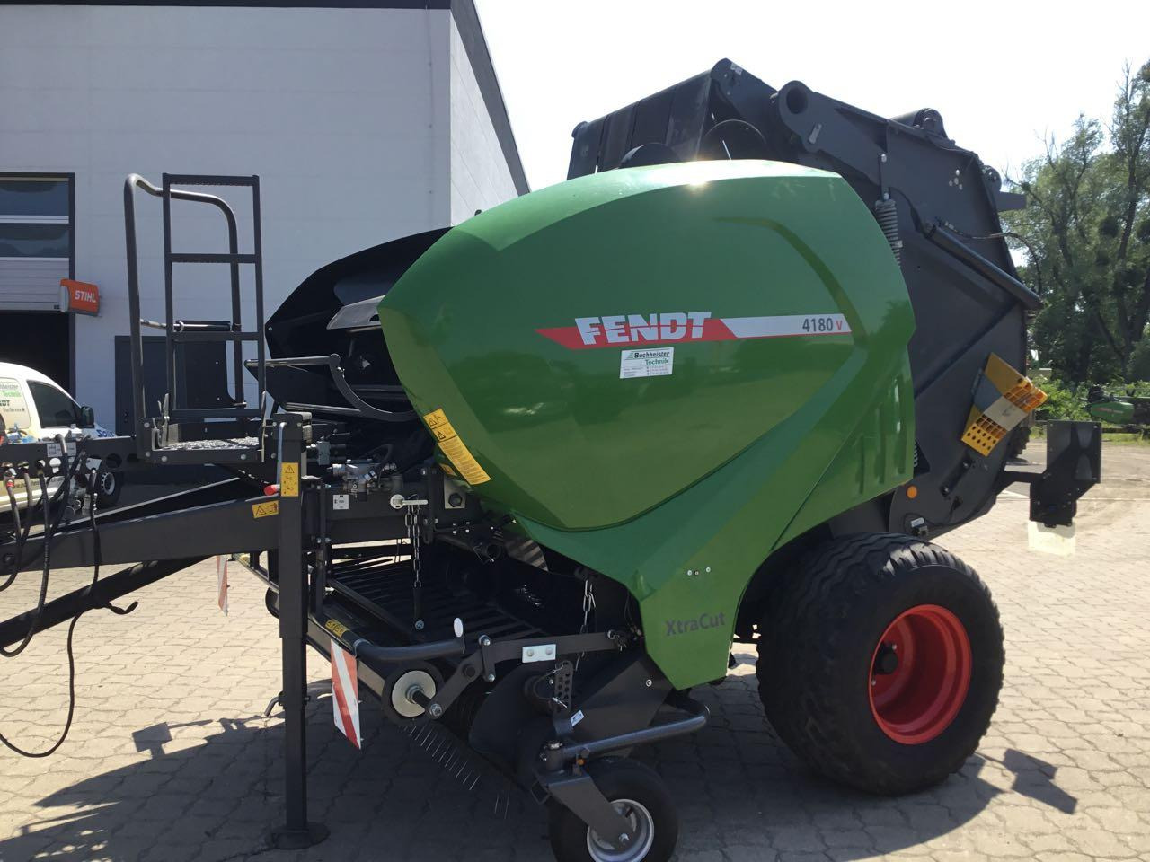 Fendt Rotana 4180 V Xtra - Rotoempacadora: foto 4 Fendt Rotana 4180 V Xtra - Rotoempacadora: foto 4