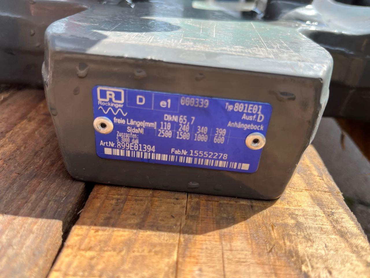 Fendt Zugpendel - Implemento: foto 3 Fendt Zugpendel - Implemento: foto 3