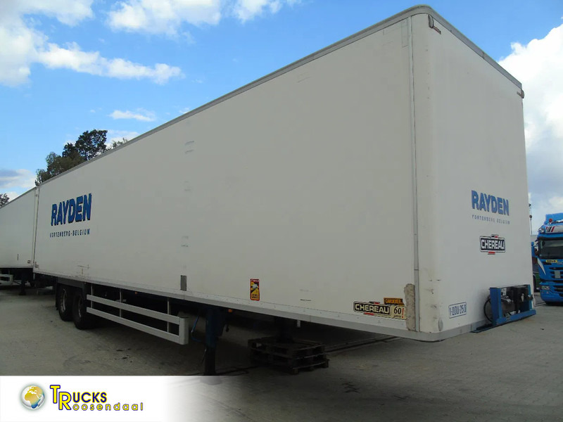 Chereau + rollers + 2x AXLE - Semirremolque caja cerrada: foto 1 Chereau + rollers + 2x AXLE - Semirremolque caja cerrada: foto 1
