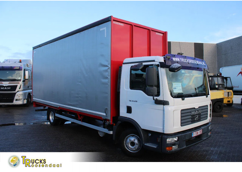 MAN TGL 12.210 + MANUAL + 2.70HEIGHT + CAMERA - Camión lona: foto 1 MAN TGL 12.210 + MANUAL + 2.70HEIGHT + CAMERA - Camión lona: foto 1