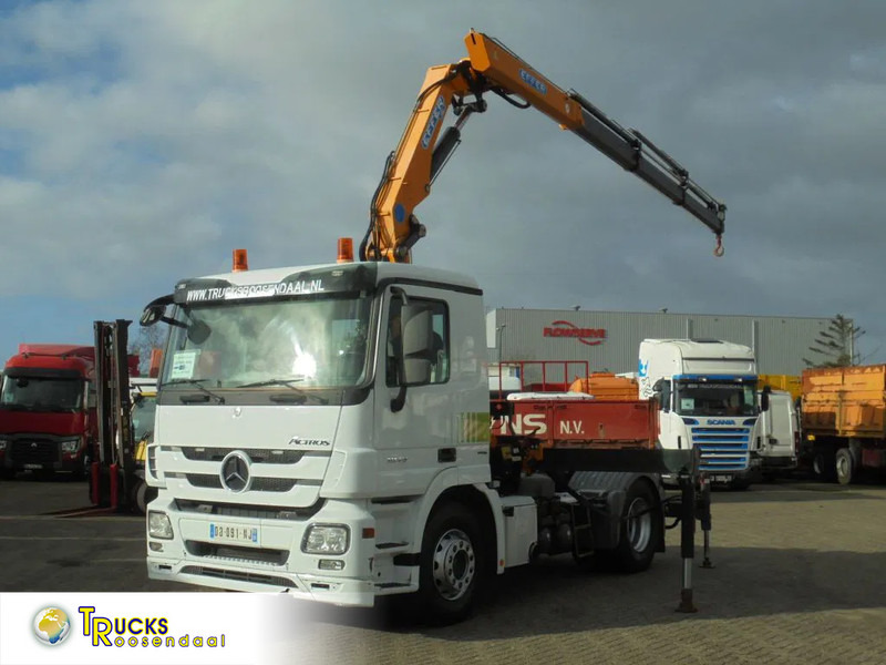 Mercedes-Benz Actros 1846 + Euro 5 + EFFER 250 Crane + REMOTE - Camión grúa: foto 1 Mercedes-Benz Actros 1846 + Euro 5 + EFFER 250 Crane + REMOTE - Camión grúa: foto 1