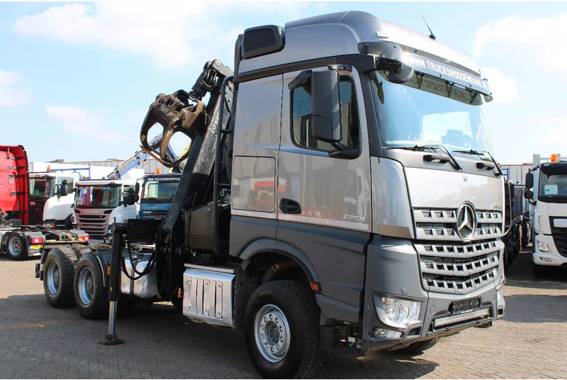 Mercedes-Benz Arocs 2858 + PALFINGER Z15 (2022) + 6X4 - Camión grúa: foto 2 Mercedes-Benz Arocs 2858 + PALFINGER Z15 (2022) + 6X4 - Camión grúa: foto 2