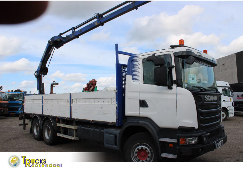 Scania G440 hiab 166-4 hipro + 6x4 + manual - Camión grúa: foto 1 Scania G440 hiab 166-4 hipro + 6x4 + manual - Camión grúa: foto 1