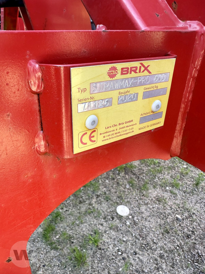 Brix Strawmax-Pro 600 - Grada de púas: foto 2 Brix Strawmax-Pro 600 - Grada de púas: foto 2