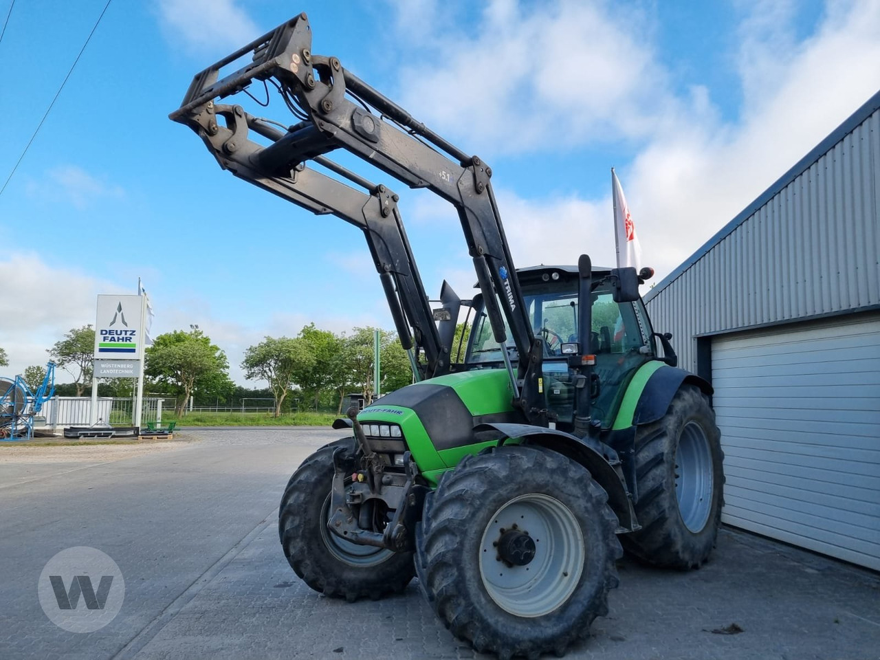 Deutz Agrotron TTV 620 - Tractor: foto 1 Deutz Agrotron TTV 620 - Tractor: foto 1