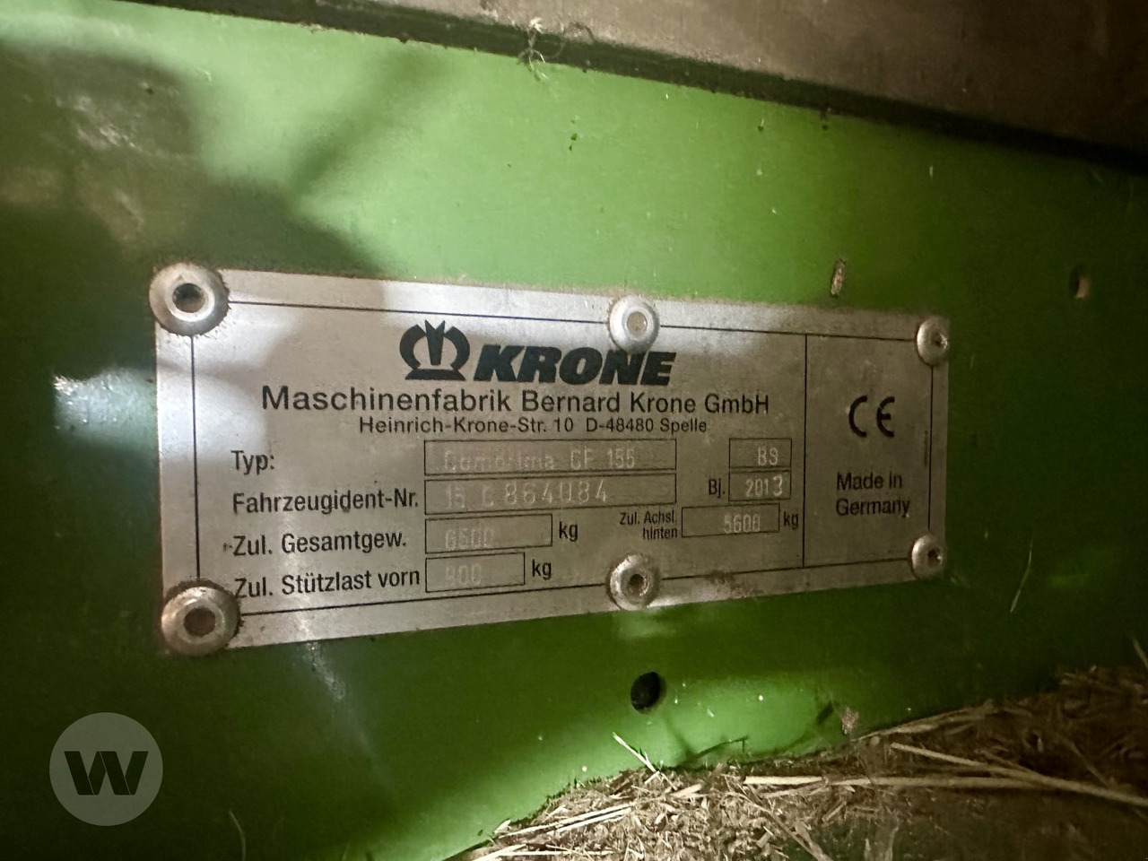 Krone Comprima CF 155 XC - Rotoempacadora: foto 2 Krone Comprima CF 155 XC - Rotoempacadora: foto 2