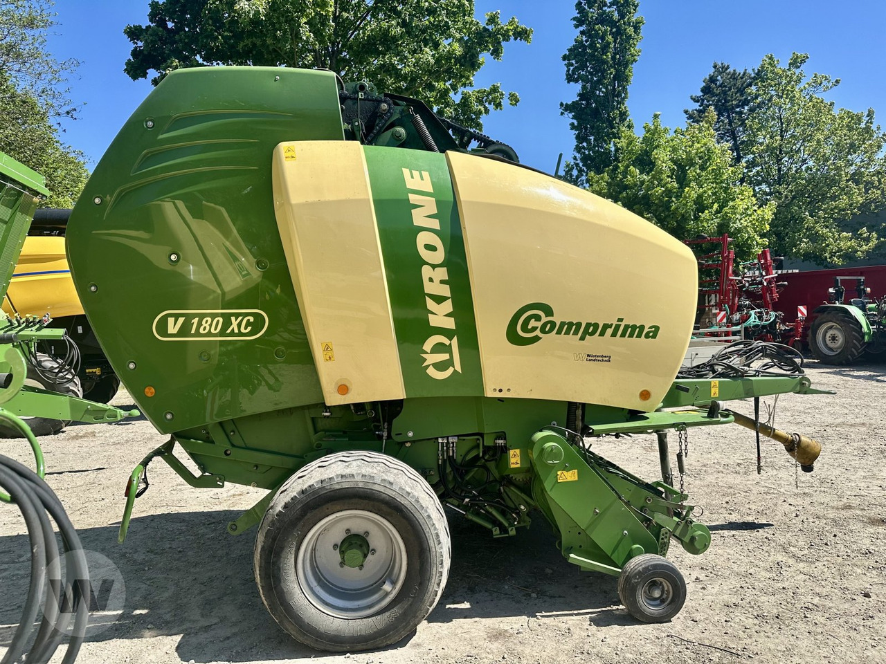 Krone Comprima V 180 XC - Rotoempacadora: foto 1 Krone Comprima V 180 XC - Rotoempacadora: foto 1