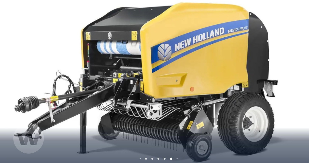 New Holland BR 120 - Rotoempacadora: foto 1 New Holland BR 120 - Rotoempacadora: foto 1