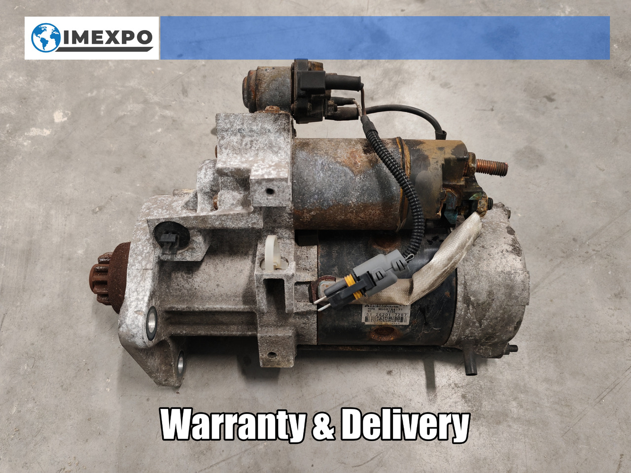 MAN TGS TGX EURO 6 / D2676LF / ENGINE STARTER / 51262017287 - Arranque: foto 1 MAN TGS TGX EURO 6 / D2676LF / ENGINE STARTER / 51262017287 - Arranque: foto 1