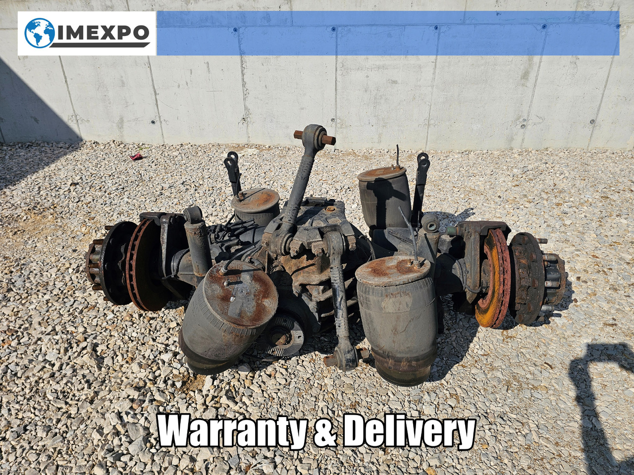 MAN TGX TGS EURO 6 / COMPLETE AXLE / HY-1350 / 38:15 - Eje posterior: foto 1 MAN TGX TGS EURO 6 / COMPLETE AXLE / HY-1350 / 38:15 - Eje posterior: foto 1