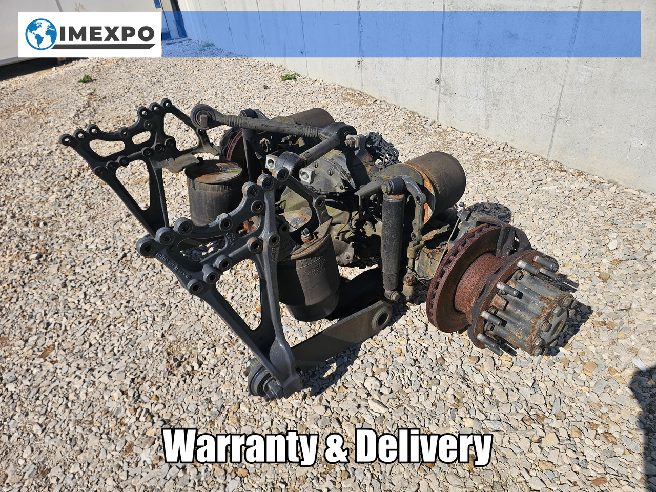 MERCEDES-BENZ ACTROS MP4 / COMPLETE REAR AXLE / R440 /RATIO: 2.733 - Eje posterior: foto 1 MERCEDES-BENZ ACTROS MP4 / COMPLETE REAR AXLE / R440 /RATIO: 2.733 - Eje posterior: foto 1