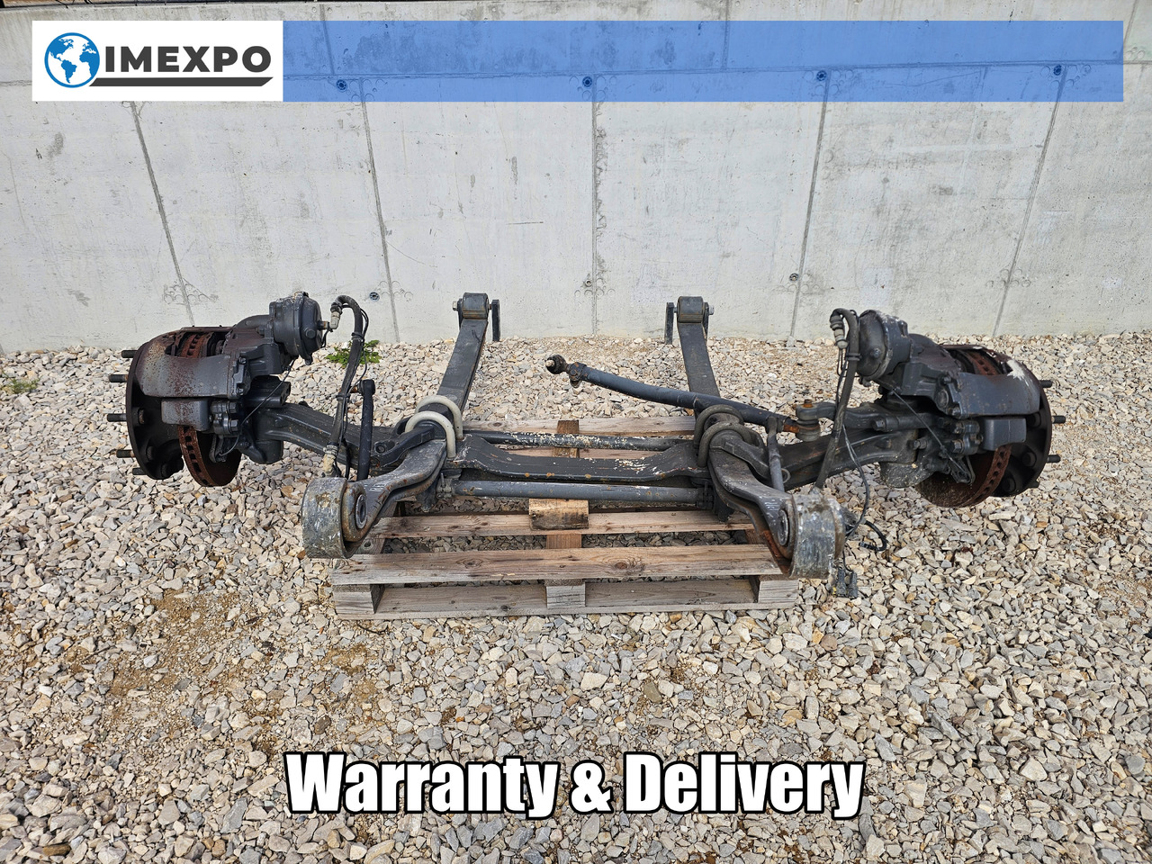 RENAULT RANGE T EURO 6 / COMPLETE FRONT AXLE - Eje delantero: foto 1 RENAULT RANGE T EURO 6 / COMPLETE FRONT AXLE - Eje delantero: foto 1