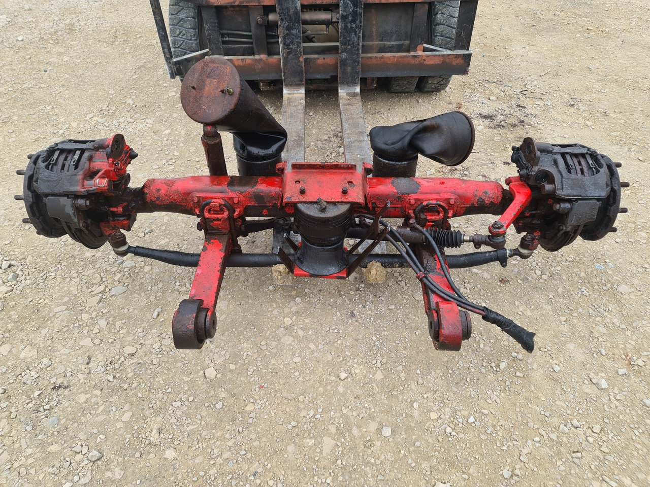 SCANIA REAR STEERING AXLE / 6x2 - Eje y piezas: foto 1 SCANIA REAR STEERING AXLE / 6x2 - Eje y piezas: foto 1