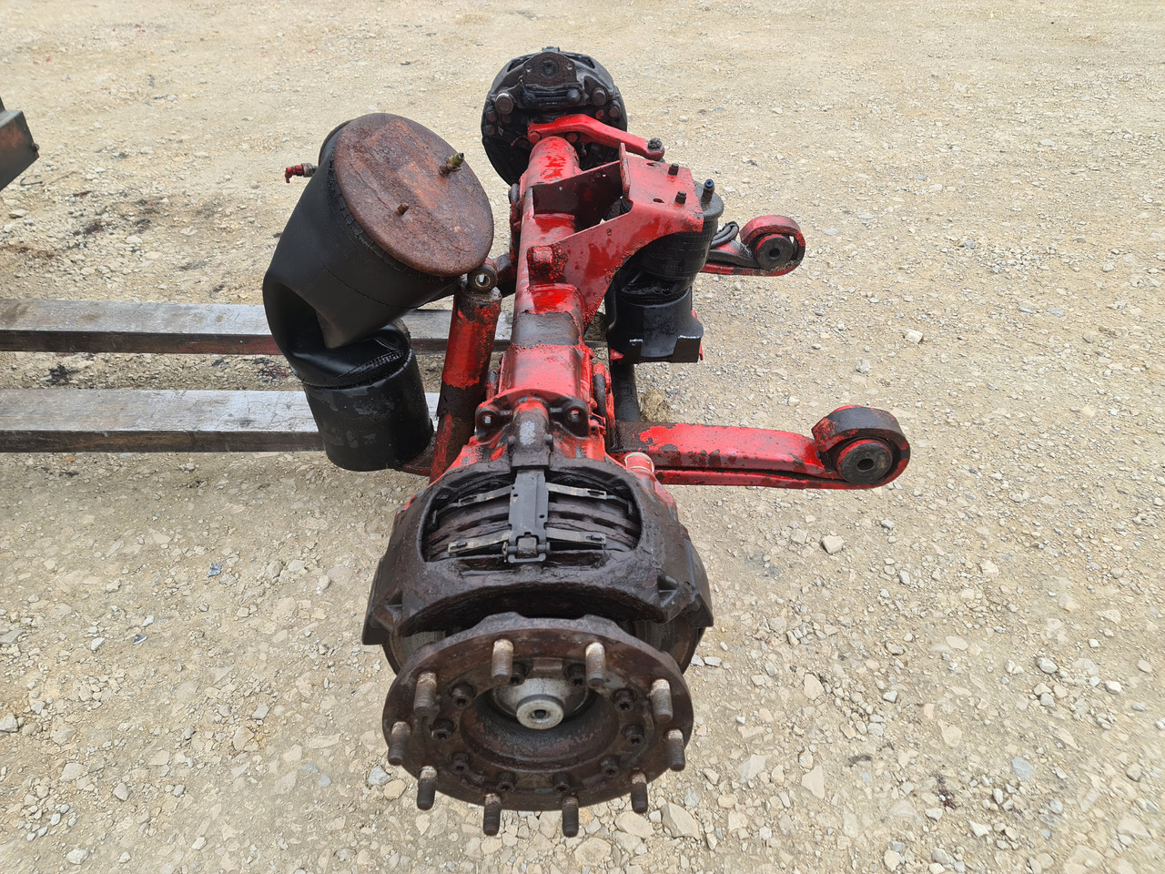 SCANIA REAR STEERING AXLE / 6x2 - Eje y piezas: foto 3 SCANIA REAR STEERING AXLE / 6x2 - Eje y piezas: foto 3