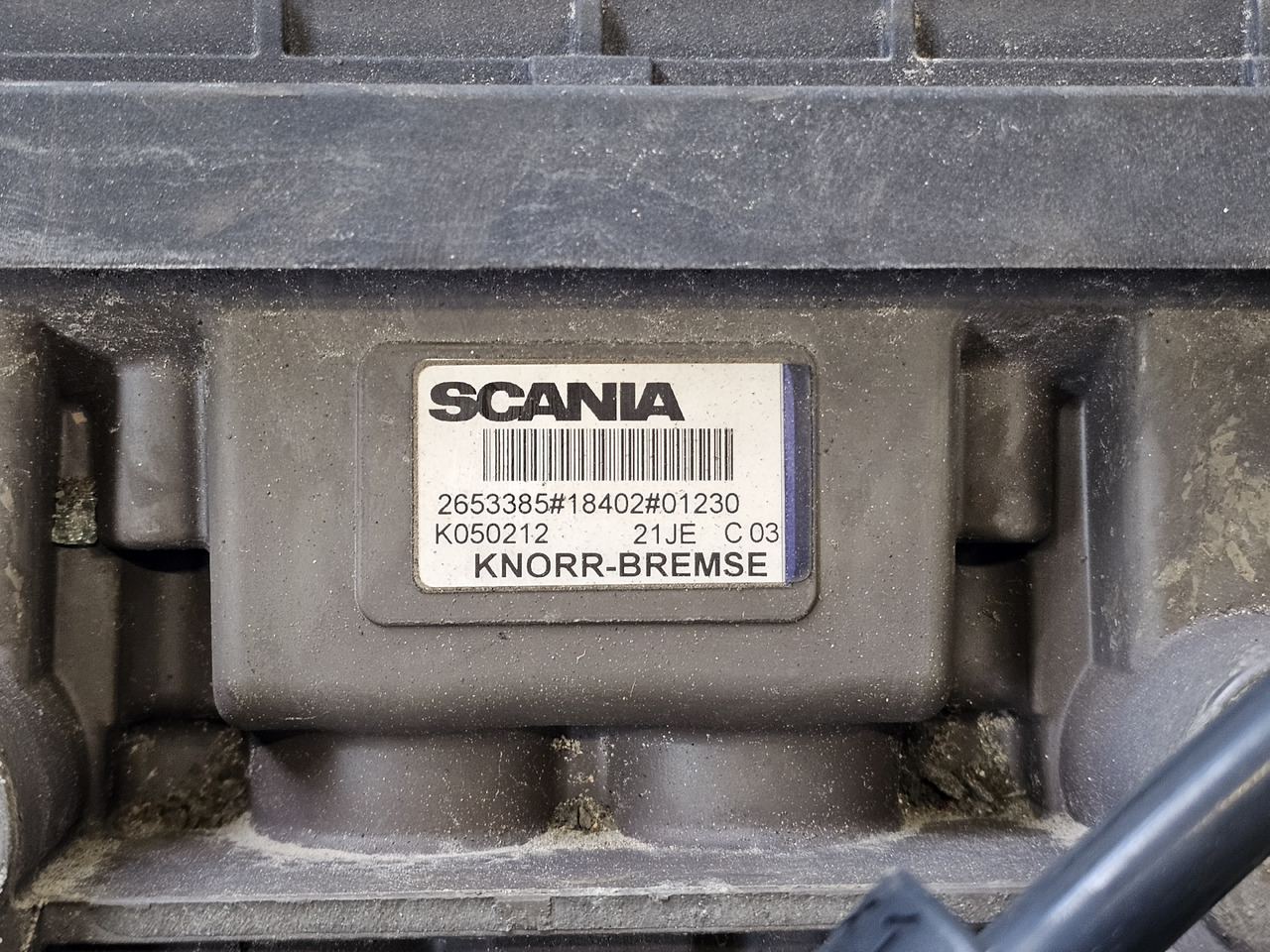 SCANIA S, R, P, G / REAR EBS VALVE / 2653385 / K050212 - Válvula de freno: foto 4 SCANIA S, R, P, G / REAR EBS VALVE / 2653385 / K050212 - Válvula de freno: foto 4