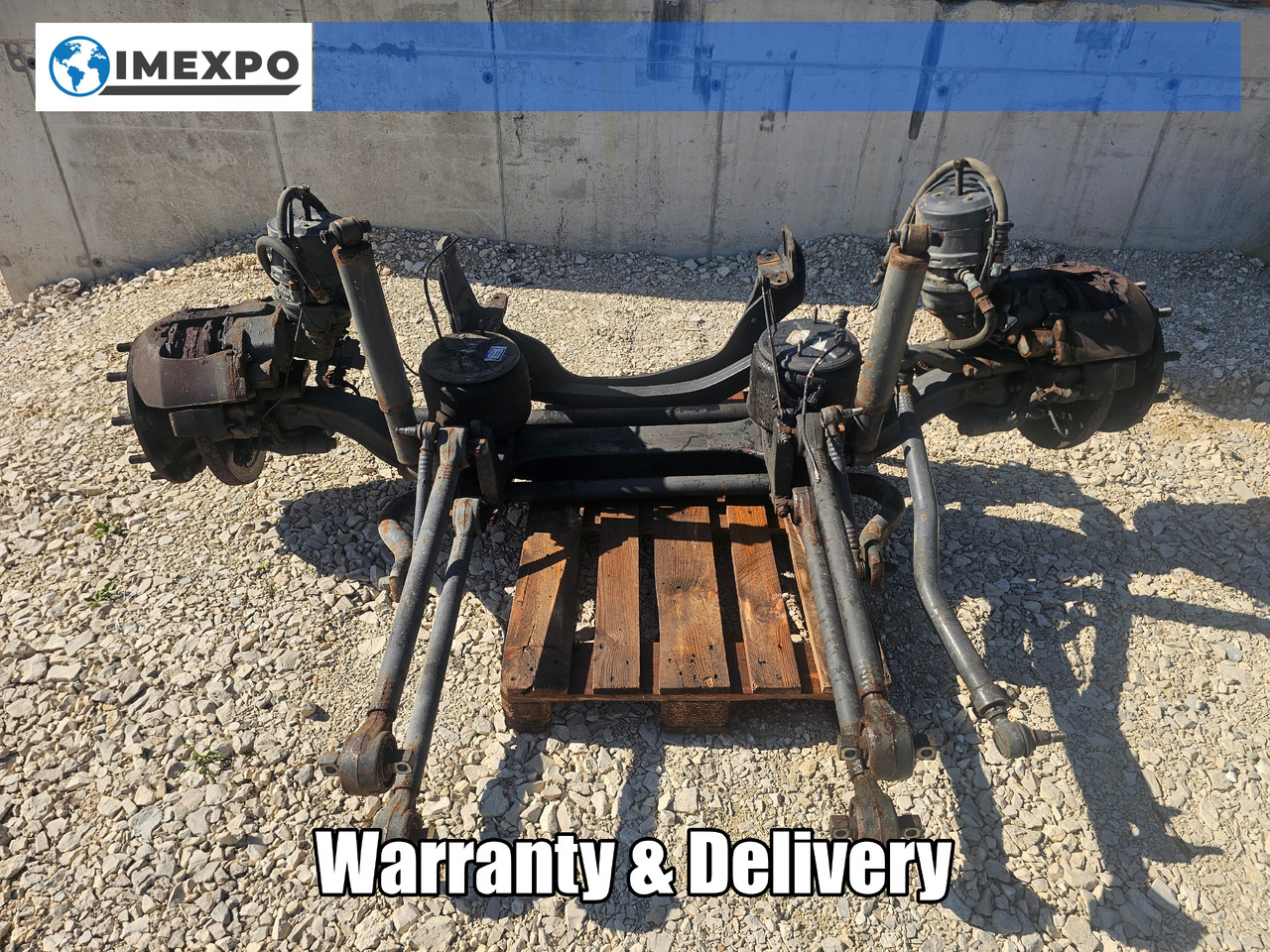 VOLVO FH FM / FRONT AIR SUNSPENSION - Eje delantero: foto 1 VOLVO FH FM / FRONT AIR SUNSPENSION - Eje delantero: foto 1