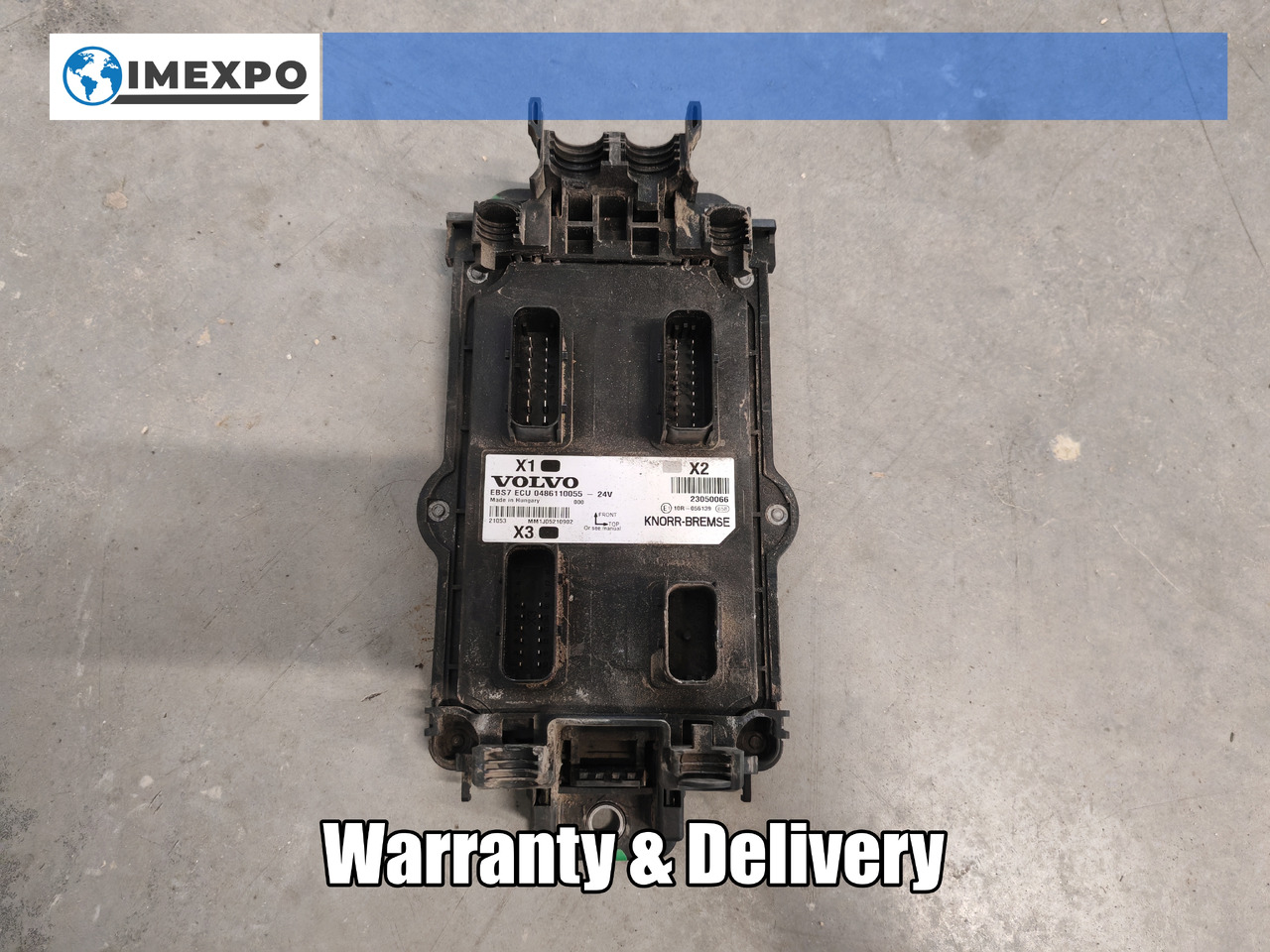 VOLVO FH5 FM5 EURO 6 / EBS CONTROL UNIT / 23050066 - Unidad de control: foto 1 VOLVO FH5 FM5 EURO 6 / EBS CONTROL UNIT / 23050066 - Unidad de control: foto 1