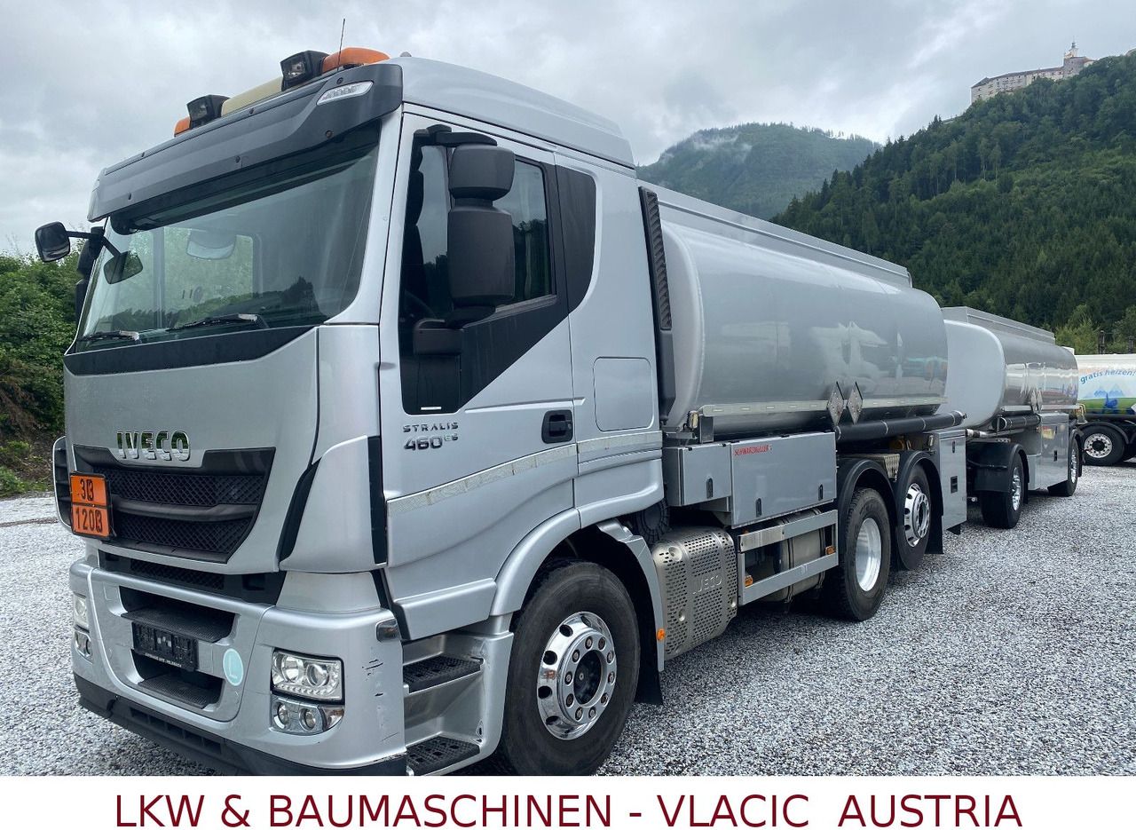 Iveco Stralis 460 Benz/Diesel Schwarzmüller-Kompletzug - Camión cisterna: foto 1 Iveco Stralis 460 Benz/Diesel Schwarzmüller-Kompletzug - Camión cisterna: foto 1