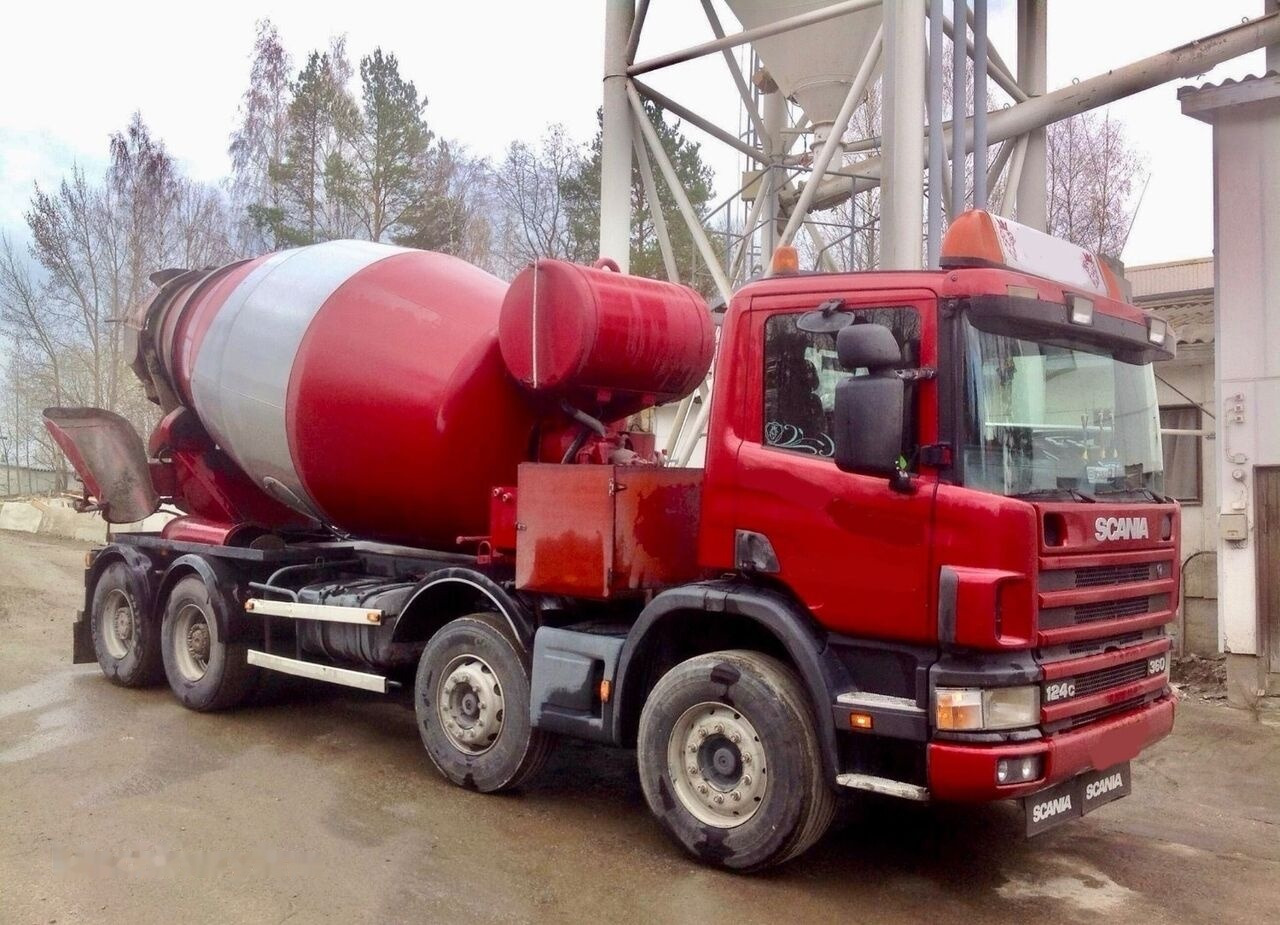 Scania P124CB 8x4HZ 360, full steel - Camión hormigonera: foto 2 Scania P124CB 8x4HZ 360, full steel - Camión hormigonera: foto 2