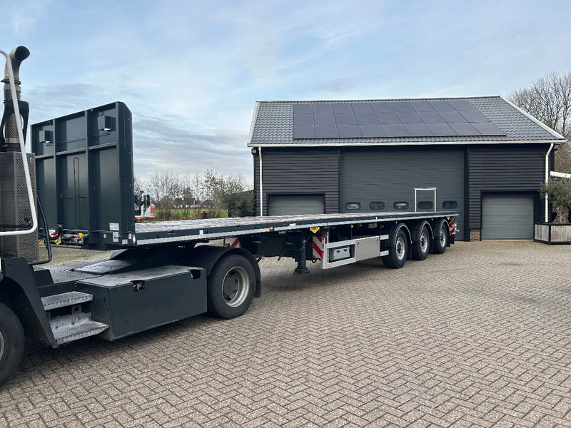 Broshuis | 3AOU - 48 | 3x STEERING | 8700 kg EMPTY | NEW !!! - Semirremolque plataforma/ Caja abierta: foto 1 Broshuis | 3AOU - 48 | 3x STEERING | 8700 kg EMPTY | NEW !!! - Semirremolque plataforma/ Caja abierta: foto 1