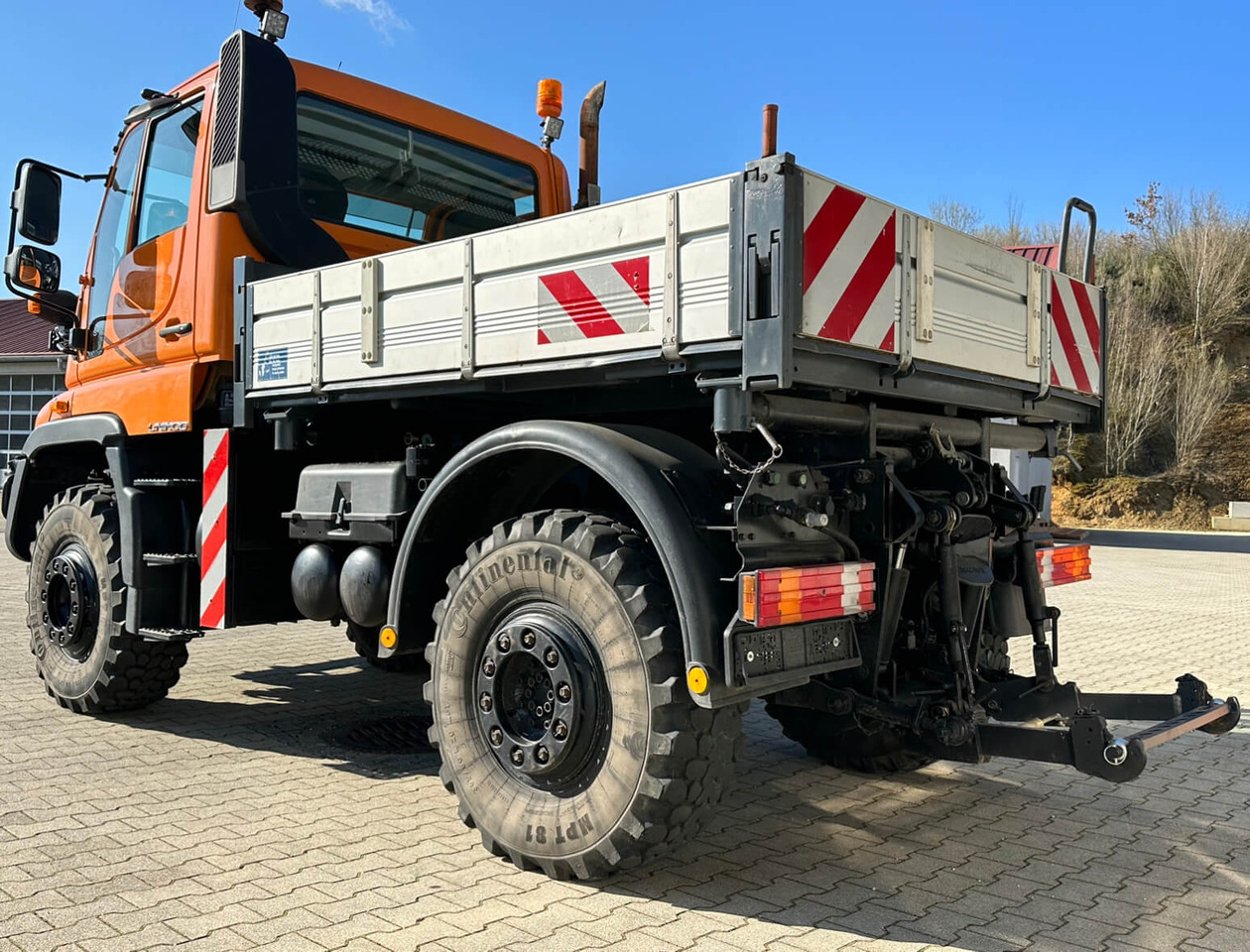 Unimog 400 - U400 405 02734 mit Heckkraftheber Mer - Camión volquete: foto 3 Unimog 400 - U400 405 02734 mit Heckkraftheber Mer - Camión volquete: foto 3