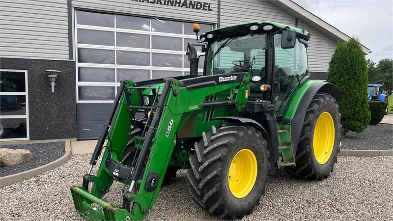 John Deere 6115R Med frontlæsser og krybegear - Tractor: foto 2 John Deere 6115R Med frontlæsser og krybegear - Tractor: foto 2