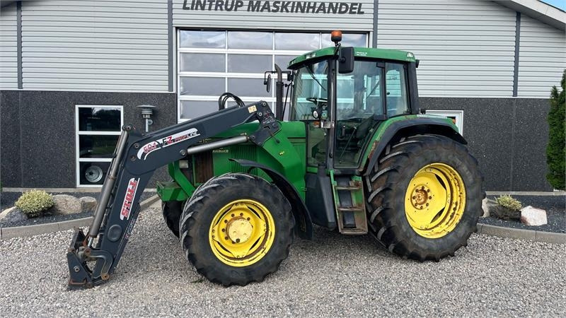 John Deere 6910 Auto Quad II-TLS Med frontlæsser - Tractor: foto 1 John Deere 6910 Auto Quad II-TLS Med frontlæsser - Tractor: foto 1