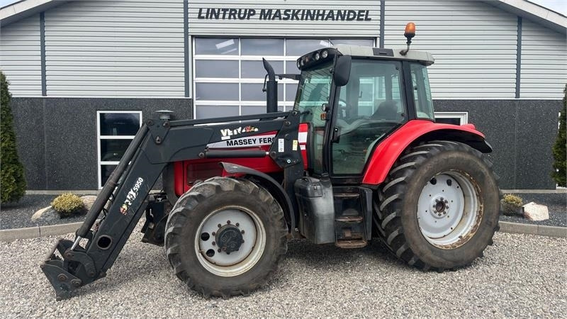 Massey Ferguson 6480 Dyna 4 Med frontlift og frontlæsser - Tractor: foto 1 Massey Ferguson 6480 Dyna 4 Med frontlift og frontlæsser - Tractor: foto 1