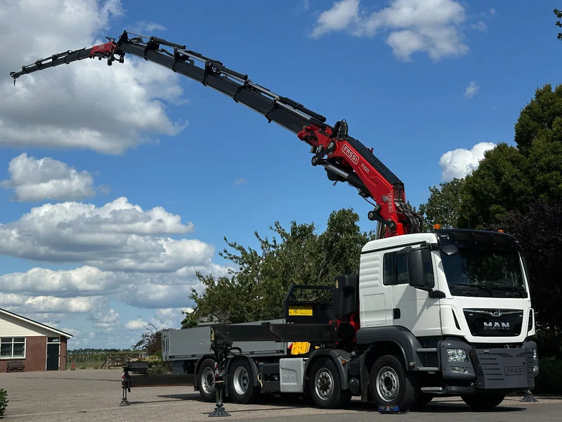 MAN TGS 35.510 8x2 (4) FASSI 82TM!!JIB/LIER/WINCH!!2021!!EURO6!!FULL OPTIONS!!SPECIAL!! - Camión grúa: foto 3 MAN TGS 35.510 8x2 (4) FASSI 82TM!!JIB/LIER/WINCH!!2021!!EURO6!!FULL OPTIONS!!SPECIAL!! - Camión grúa: foto 3