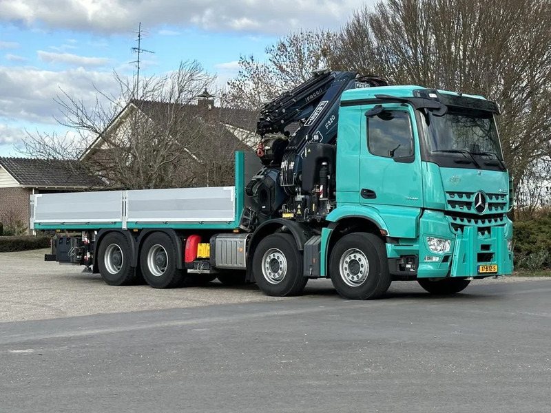 Mercedes-Benz Arocs 8x4 FASSI 82TM!!JIB/LIER/WINCH!!2022!!EURO6!!FULL OPTIONS!!SPECIAL!!lLIKE NEW - Camión grúa: foto 4 Mercedes-Benz Arocs 8x4 FASSI 82TM!!JIB/LIER/WINCH!!2022!!EURO6!!FULL OPTIONS!!SPECIAL!!lLIKE NEW - Camión grúa: foto 4