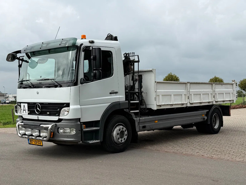 Camión volquete, Camión grúa Mercedes-Benz Atego 1218 KRAAN/KIPPER!!MANUELL!!: foto 7