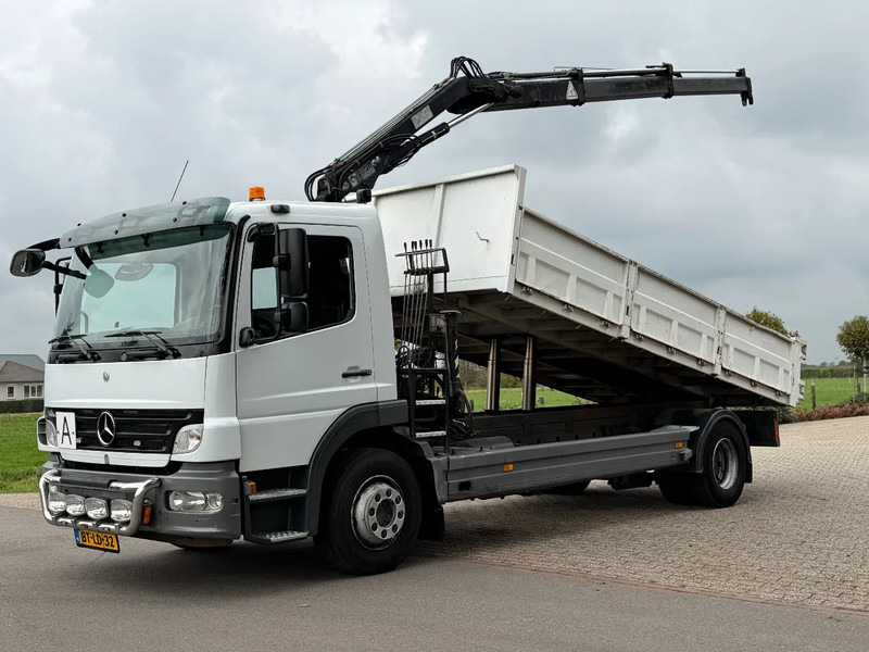 Camión volquete, Camión grúa Mercedes-Benz Atego 1218 KRAAN/KIPPER!!MANUELL!!: foto 6