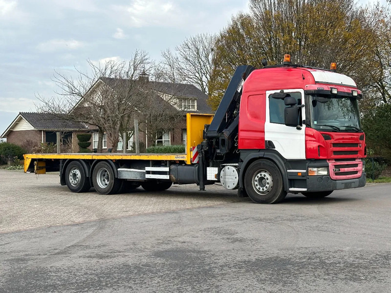 Scania P310 !KRAAN/CRANE/GRUE/ HIAB 28TM!! RADIO REMOTE!! TOP! - Camión grúa: foto 4 Scania P310 !KRAAN/CRANE/GRUE/ HIAB 28TM!! RADIO REMOTE!! TOP! - Camión grúa: foto 4
