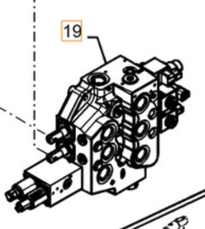 Case 47647500 - Válvula hidráulica para Maquinaria de construcción: foto 1 Case 47647500 - Válvula hidráulica para Maquinaria de construcción: foto 1